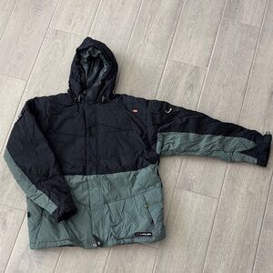 Black and Gray Men's Ski Jacket